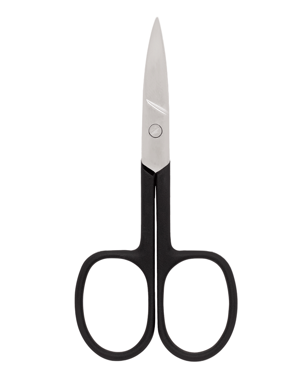 TRUYU Black Soft Touch Nail Scissors. out of Packaging