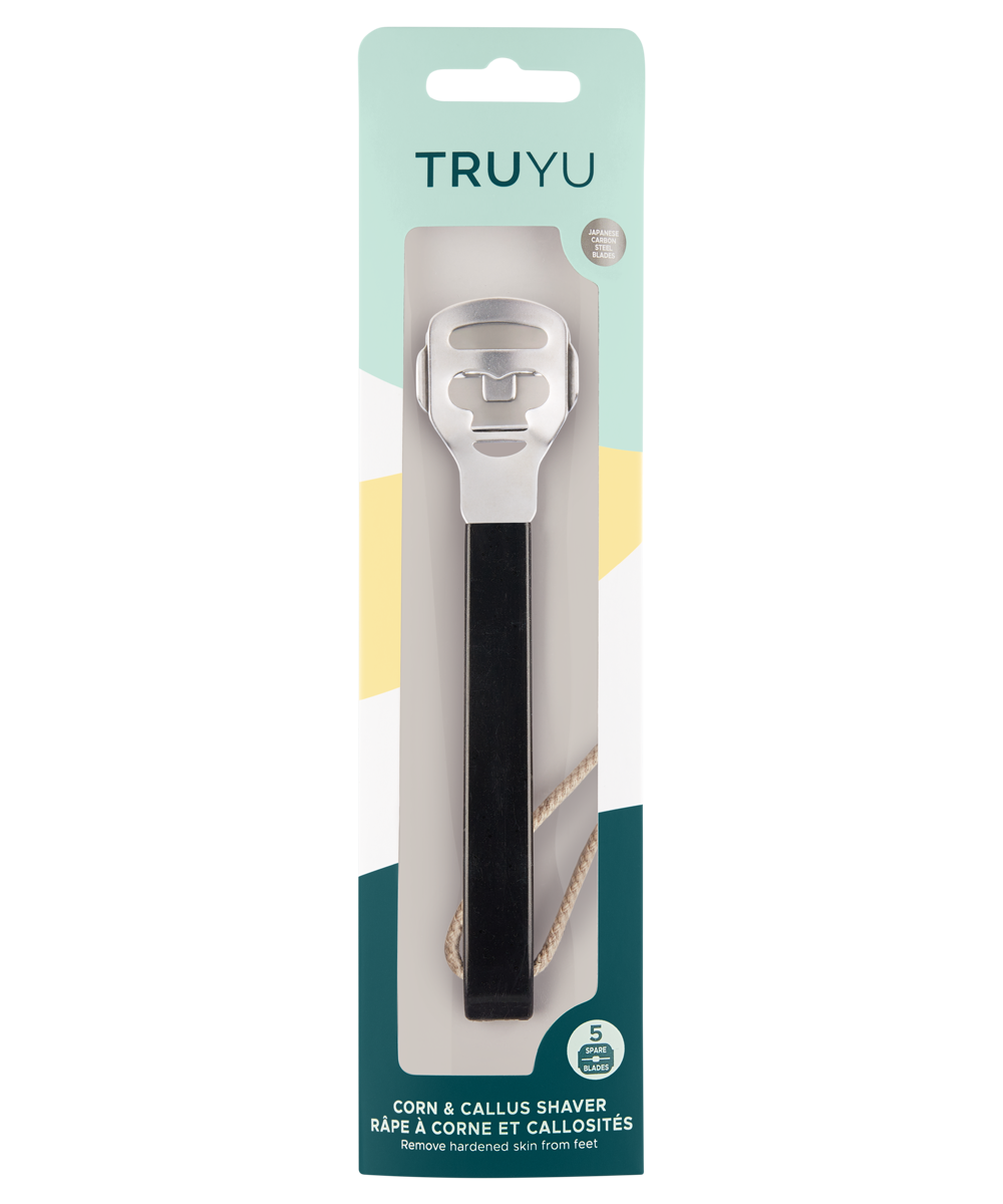 TRUYU Corn & Callus Shaver. In Packaging.