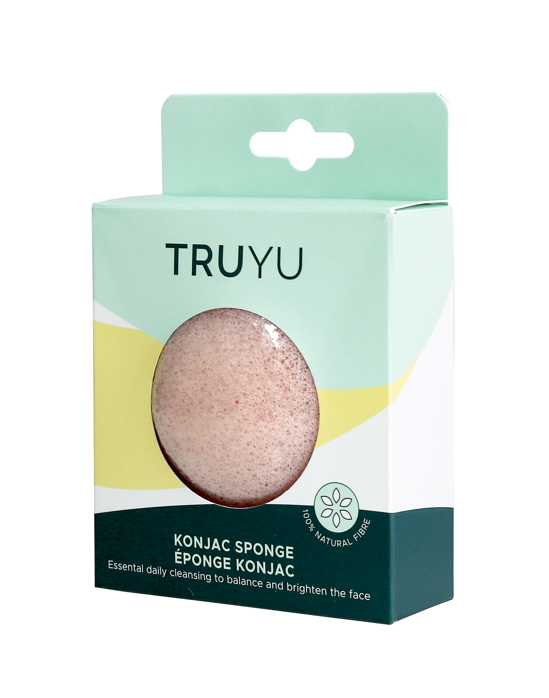 TRUYU Konjac Sponge in packaging.