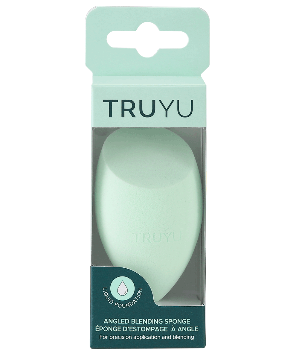 TRUYU Angled Blending Sponge. In Pacakging.