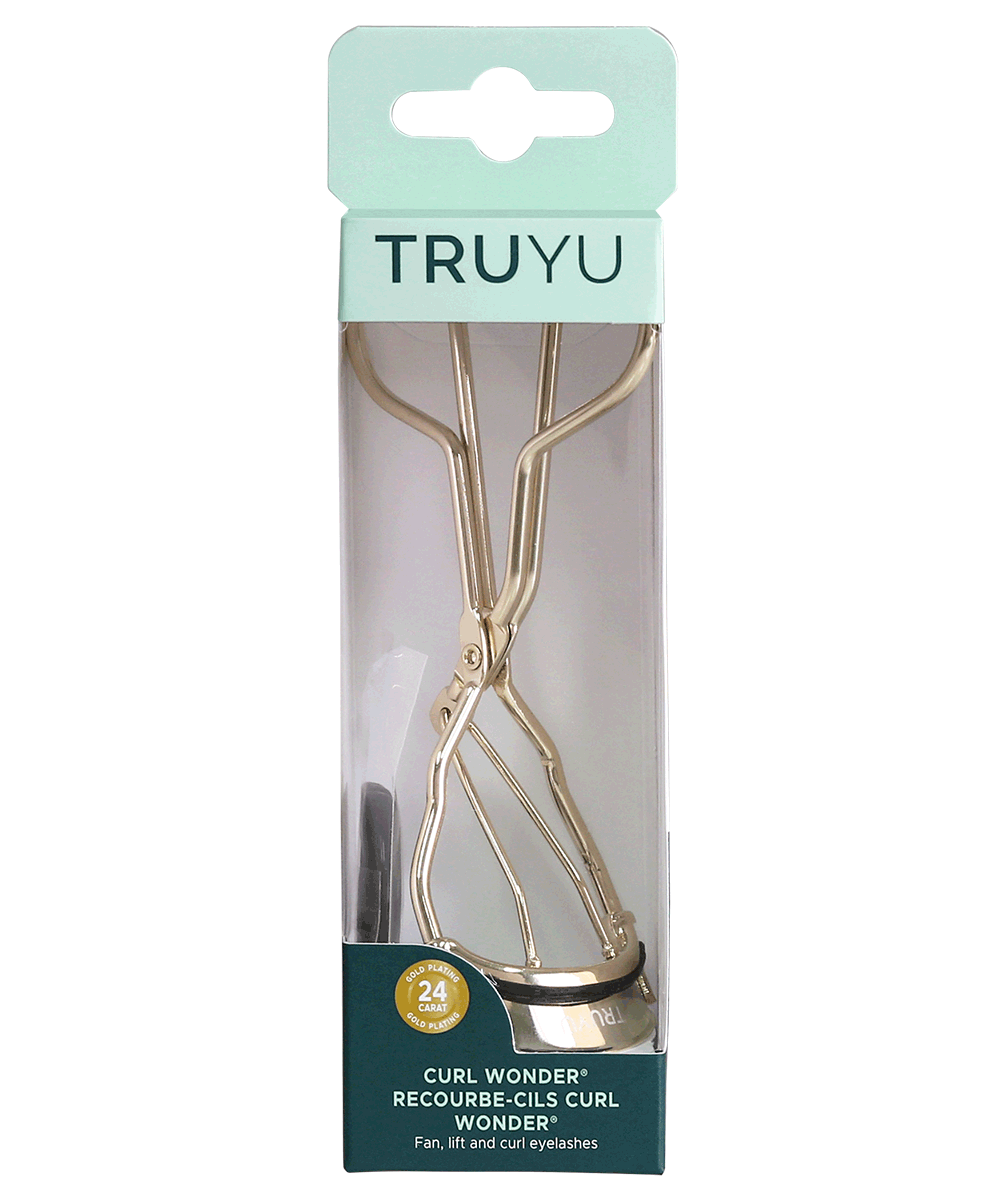 TRUYU Curl Wonder Eyelash Curler. In Packaging