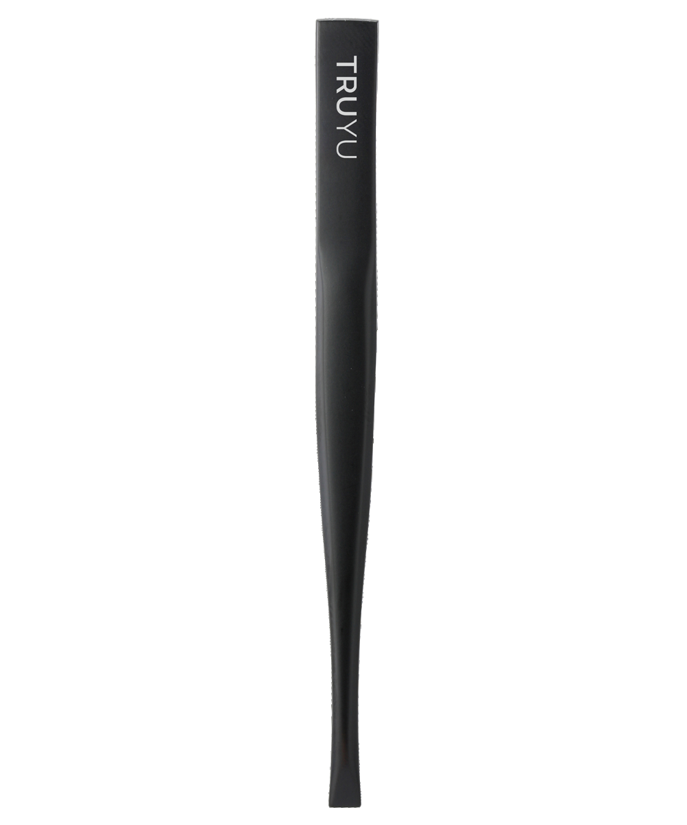 TRUYU Square Tip Tweezers- Black