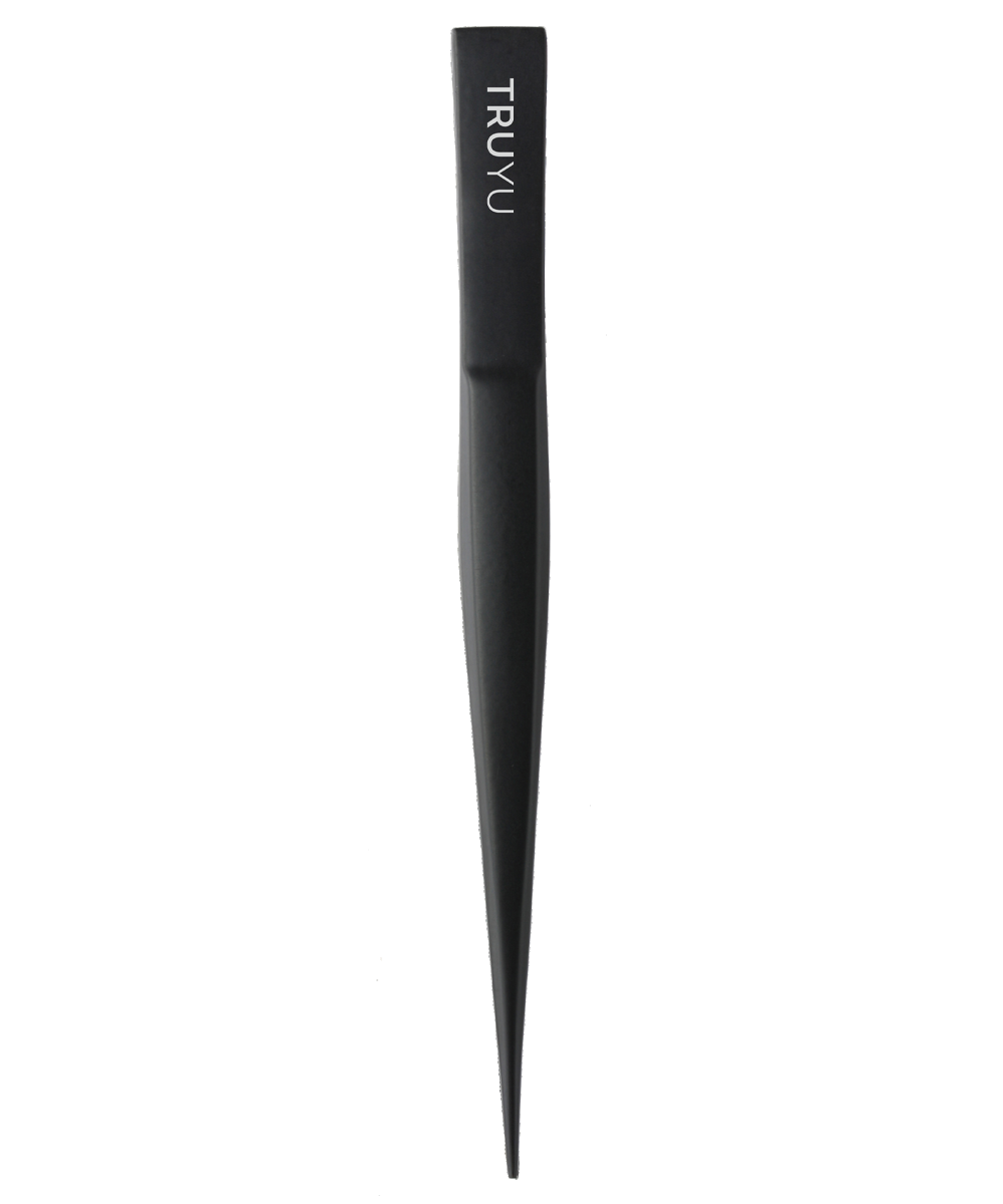 TRUYU Black Point Tip Tweezers