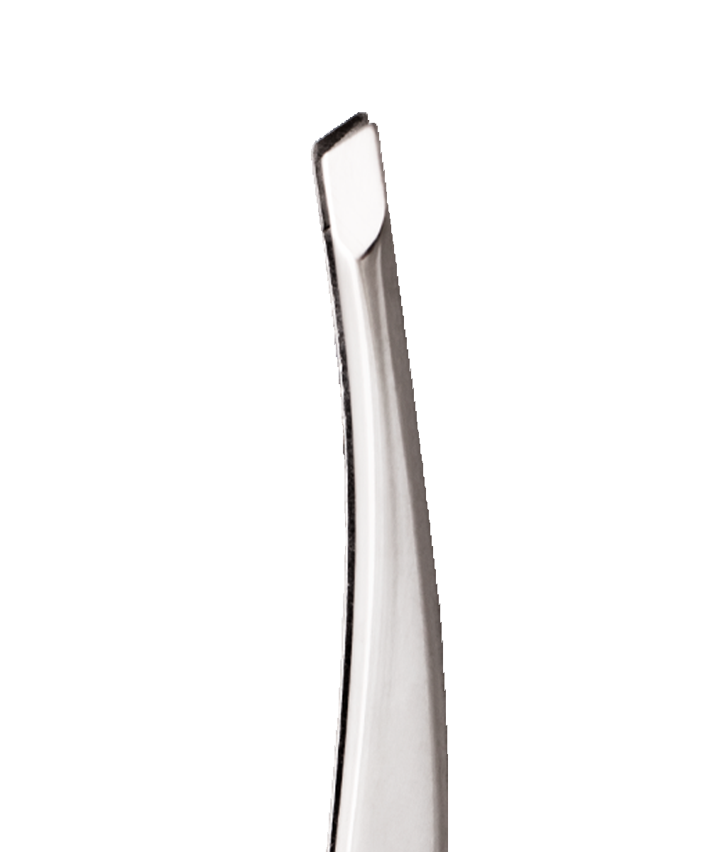 Slant Tip Tweezers & Pouch