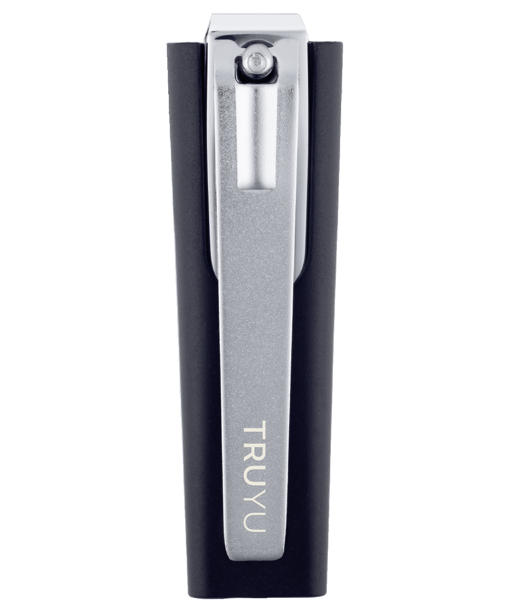 TRUYU Black and stainless steel Toenail Clippers & Catcher