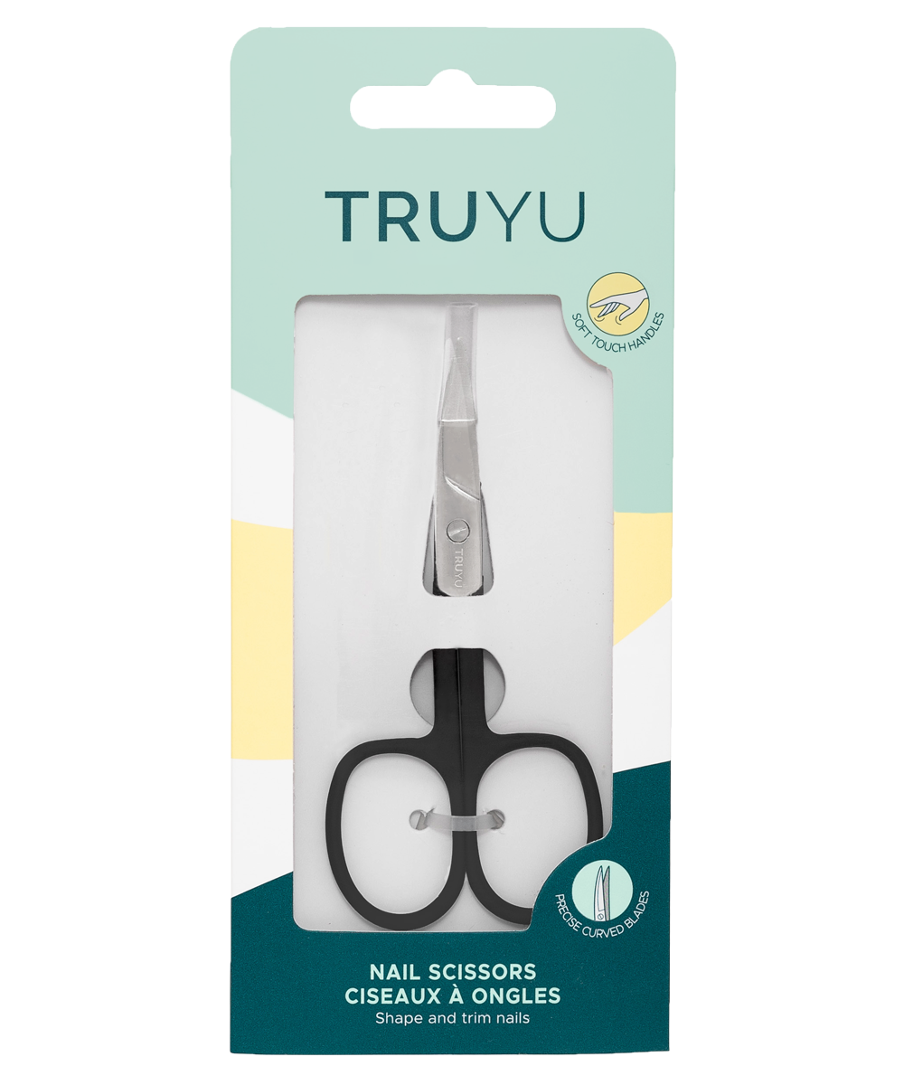 Curved Black Nail Scissors (View 2)