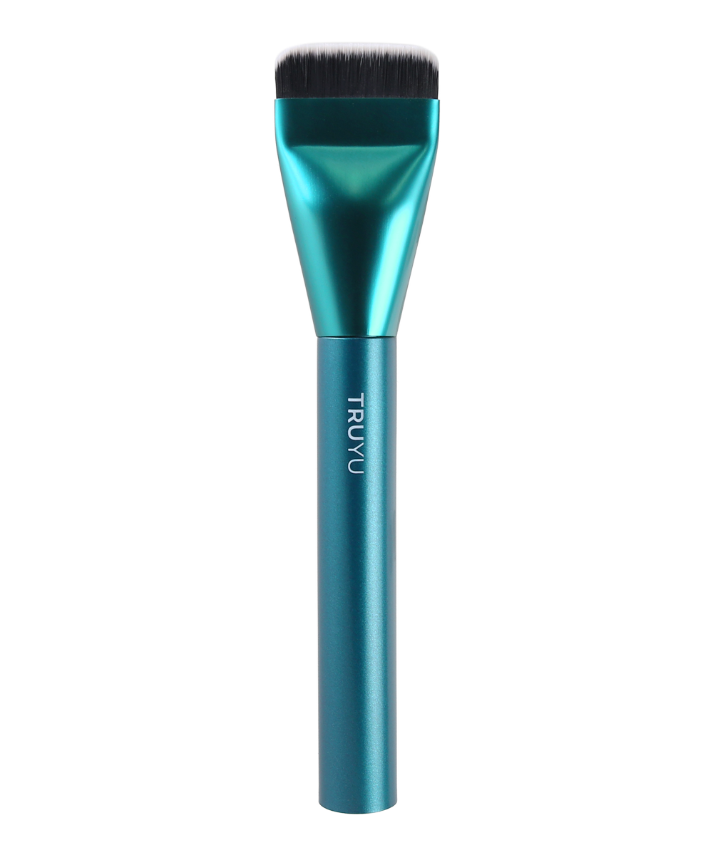 TRUYU Sculpting Brush with black bristles, TRUYU logo on handle. Out of pack image. (View 1)