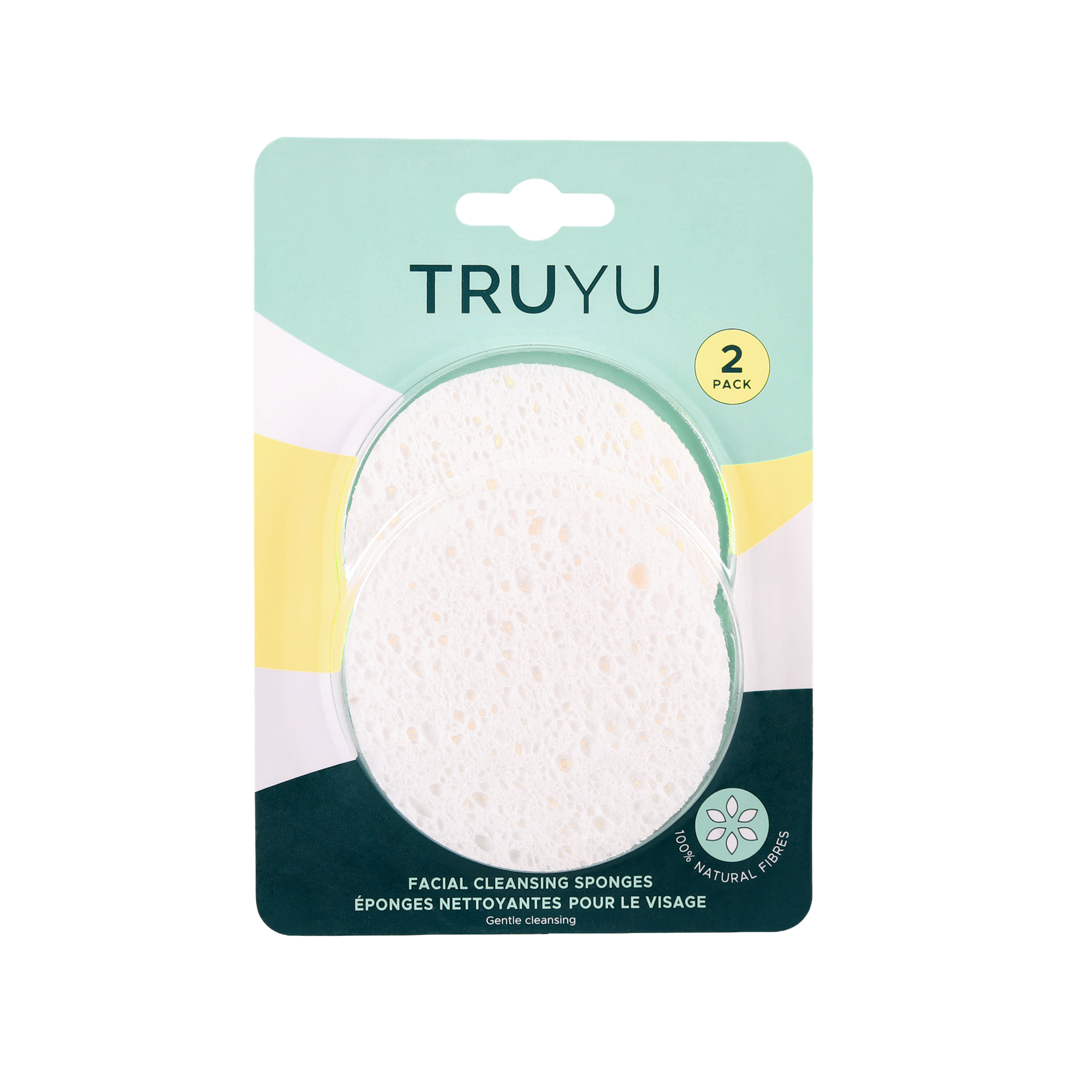 Facial Cleansing Sponges 2PK