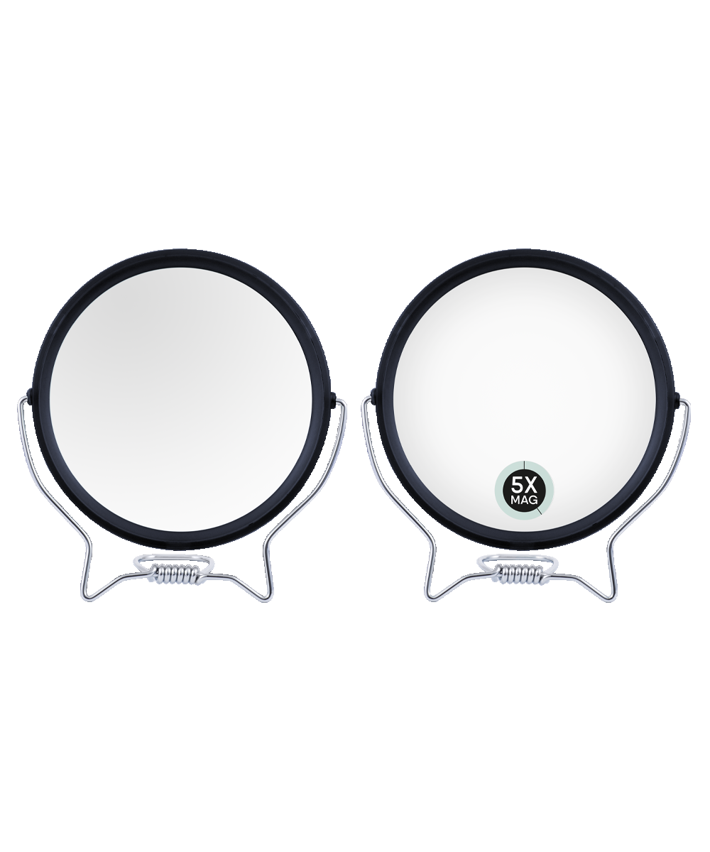 TRUYU Bathroom Mirror. Showing Both Normal and 5 times Magnification Side. Out of Packagaing. (View 1)